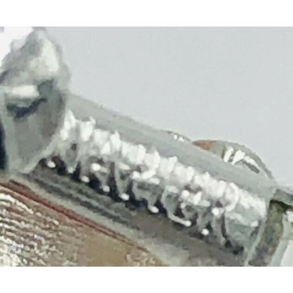 Napier Vintage Hoop Earrings Silver Tone Textured Clip On